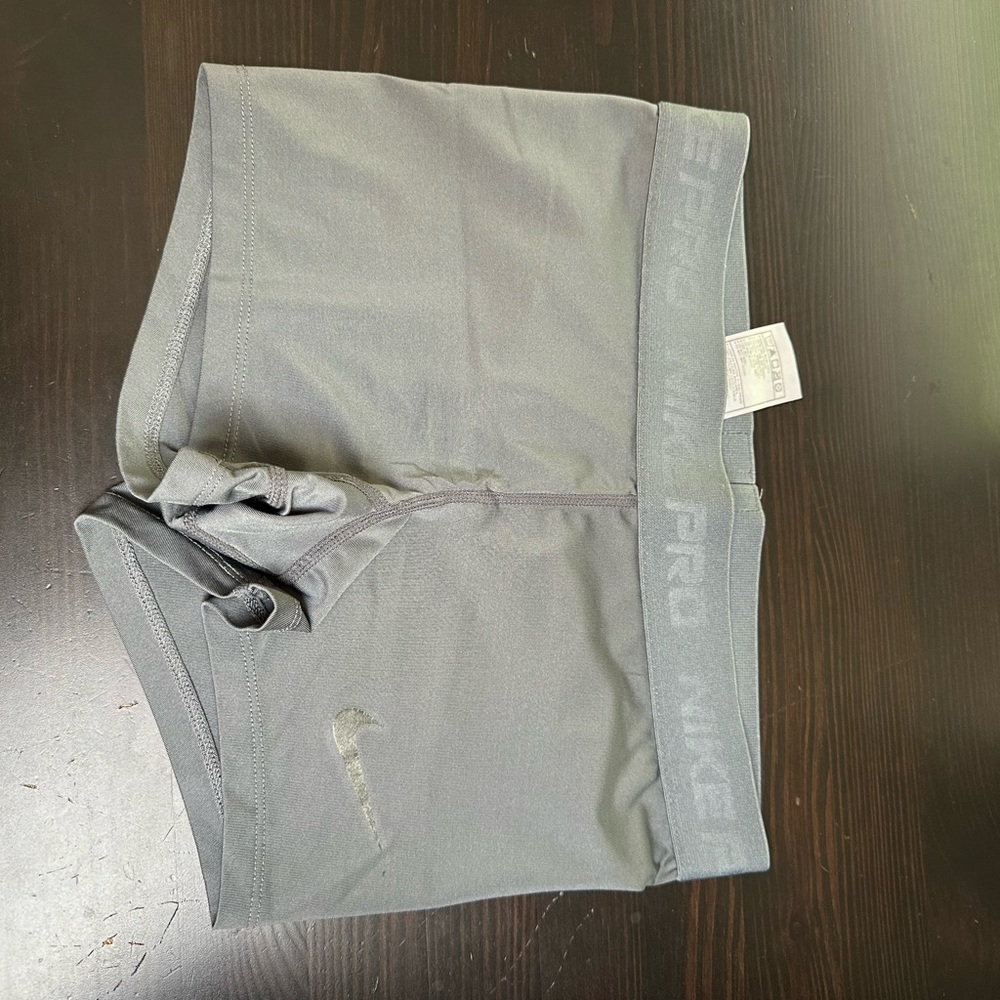 Nike Pro Compression Shorts in Dark Gray